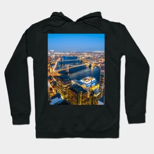 Manhattan and Brooklyn bridge Hoodie